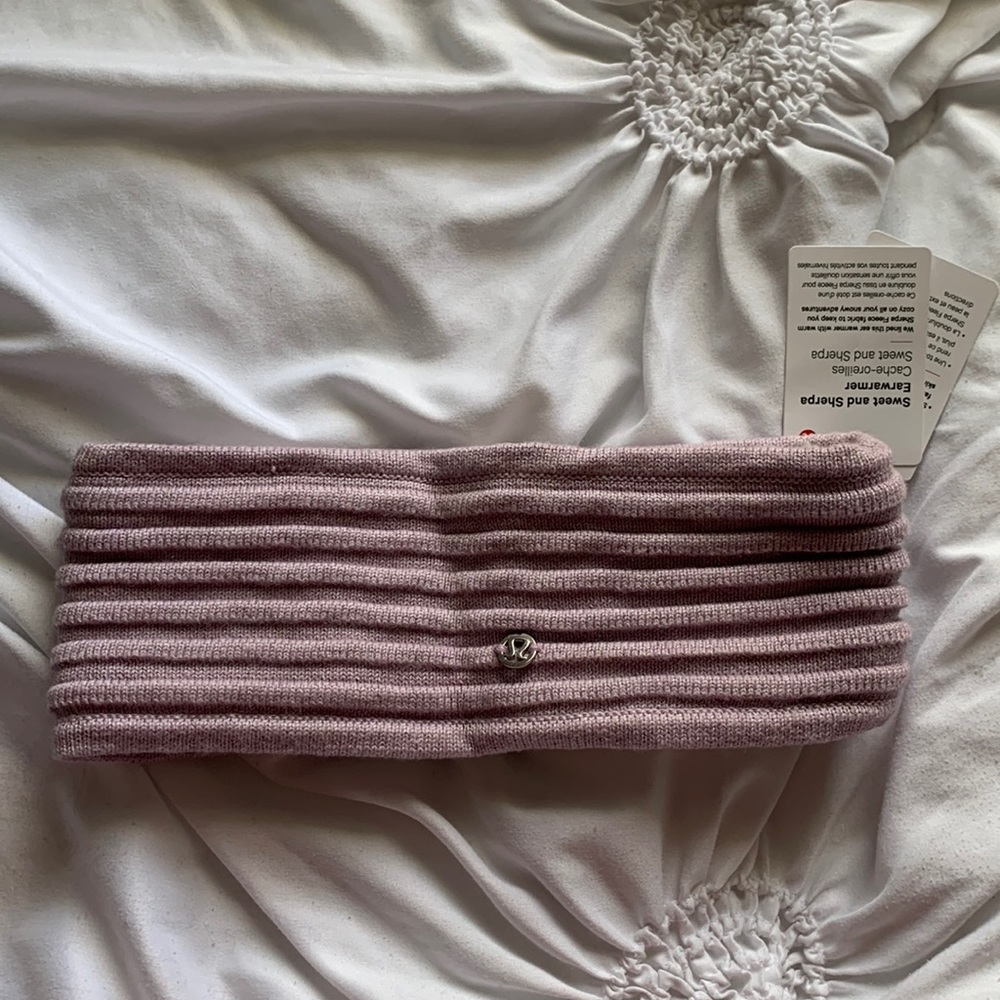Lavender Lululemon Sweet and Sherpa Earwarmer